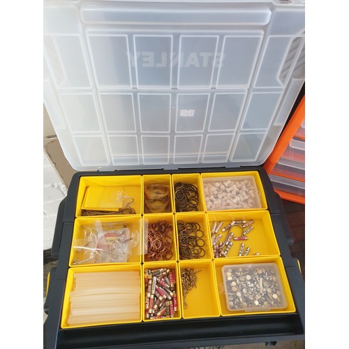 301 - Multi Drawer Unit And Stanley Multi section Cantilever Accessories Box