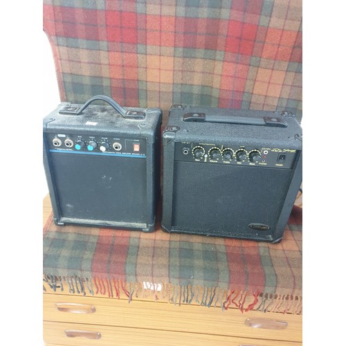 329 - 2 Guitar Practice Amps Stagg And Realistic