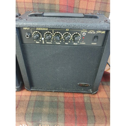 329 - 2 Guitar Practice Amps Stagg And Realistic