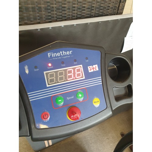 241 - Finether Excercise Walking Running Machine Working Order