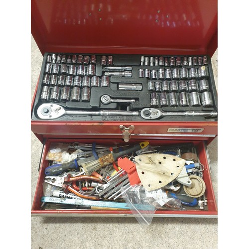 303 - Metal Tool Box Full Of Tools