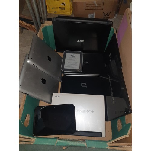 330 - Box Of Lap Tops Apple i Pads Etc SOR