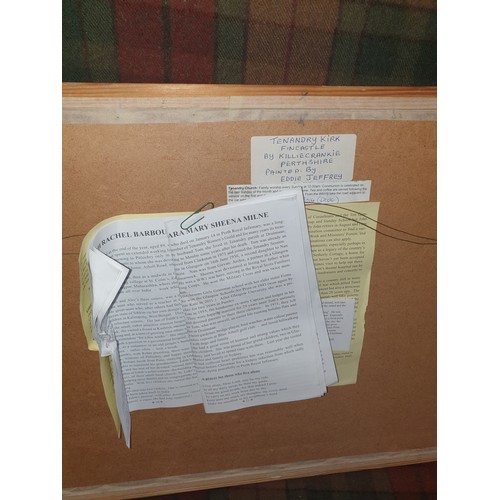 257 - Tenandry Kirk Fincastle By Killiecrankie By E Jeffrey With Paperwork