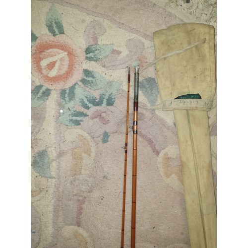 70 - Lovely Condition Hardy Brothers Knockabout #7 9ft 6 Trout Fly Rod With Original Hardy Bag