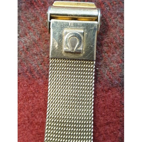 25 - Omega Deville Automatic Wrist Watch With Top Quality Gold Plated Strap