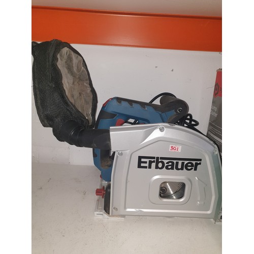 301 - Good Quality Erbauer Circular Rip Saw [1400w 185mm]