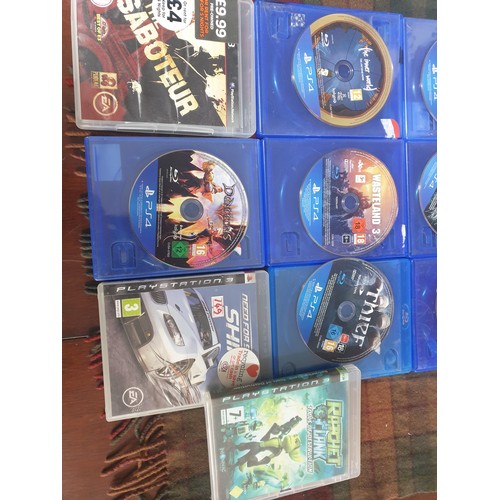 149 - A selection of 10 Playstation 4 Games & 3 Ps3 Games