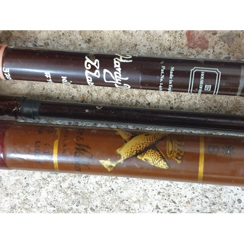 68 - Hardy Classic Deluxe 10 and Half Foot Trout Fly Rod #7-8 With Bruce and Walker Trout Fly Rod