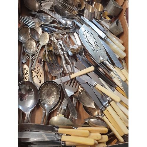 216 - A Large Selection Of EP Cutlery Etc All Handles [Tested]