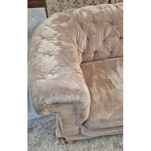 242 - Chesterfield two seater sofa