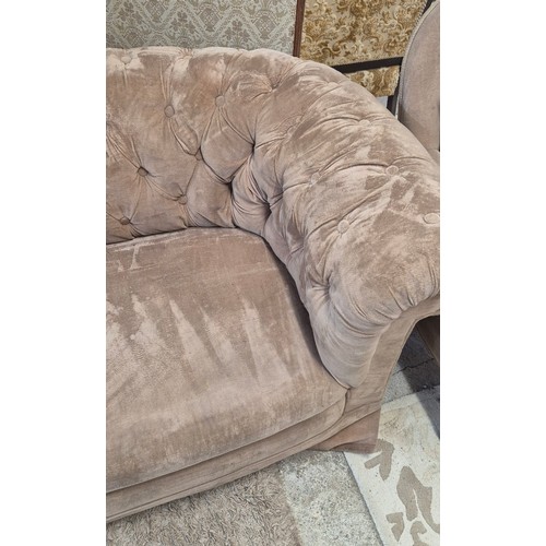 242 - Chesterfield two seater sofa