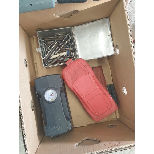 327 - Box Of Tools For Car Etc