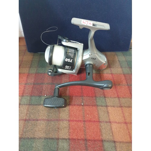 67A - Large Spinning Reel With Line