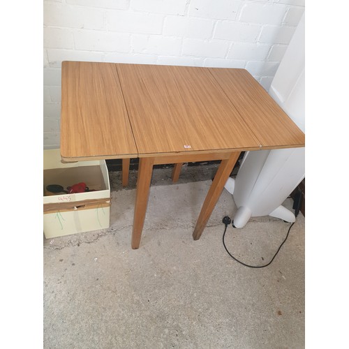 287 - Mid Century Drop Leaf Dining Table