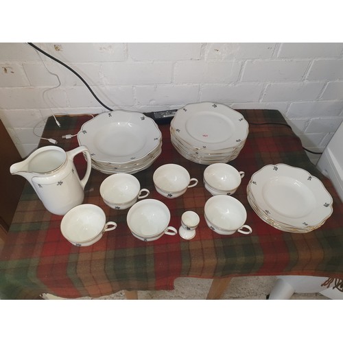 447 - Part Dinner Service Makers Mark KPM