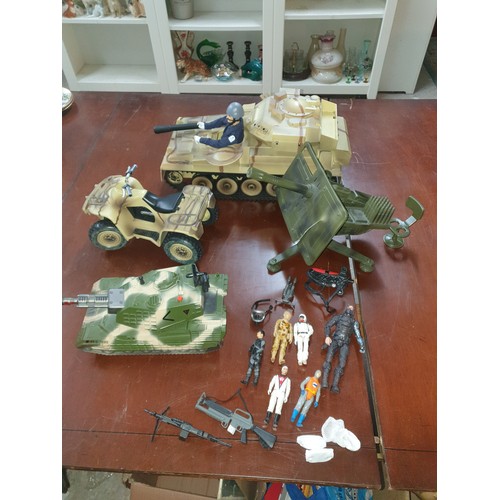 151 - A Selection Of vintage Action Man Toys & other items