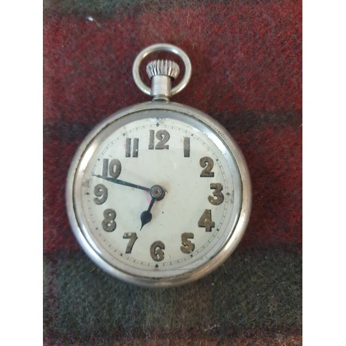 13 - A Military Pocket Watch Working [Marking B28612]