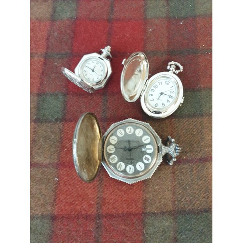 42B - A collection of 3 Pocket Watches