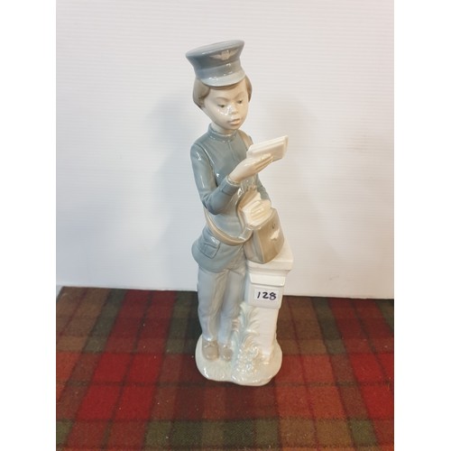 128 - Large Rare Nao The Postman 31 cm tall