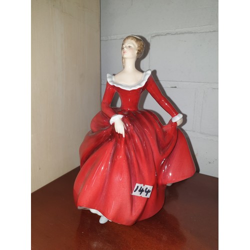 144 - Royal Doulton Figure Fragrance Signed By Michael Doulton