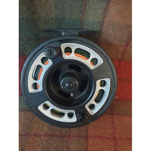 77 - Greys GRX i#9/11 Salmon Flt Reel With Line And Backing Super Condition