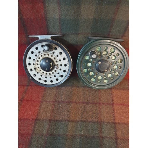 83 - 2 Fly Reels With Line And Backing Shakespeare Condex And Diawa 232