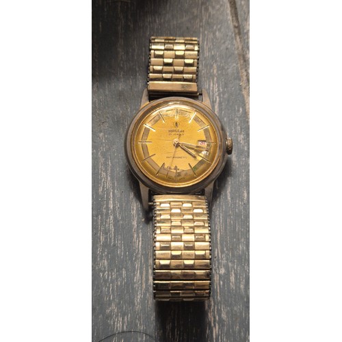 67 - 1940/50s Burgana 21 Jewel Antimagnetic wind-up automatic watch [Working Order]