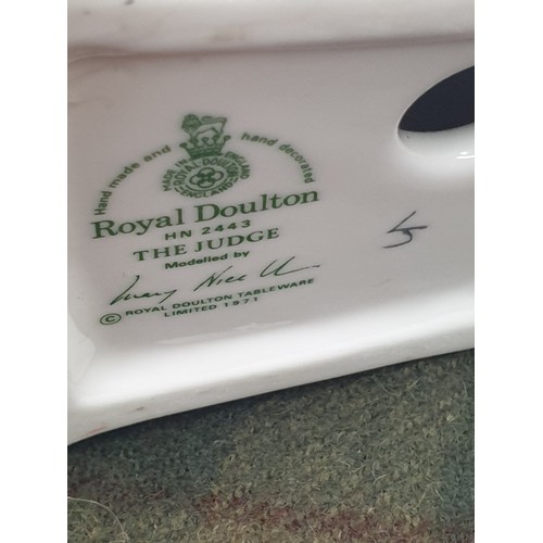 120 - Royal Doulton Figure The Judge HN 2443