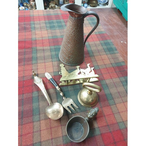 149 - Selection Of Brassware to Include Large Chinese Plaque And Chinese Tray etc