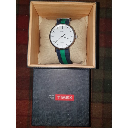 38 - Gents New Timex Indiglo Sports Watch In Original Box Needs Battery