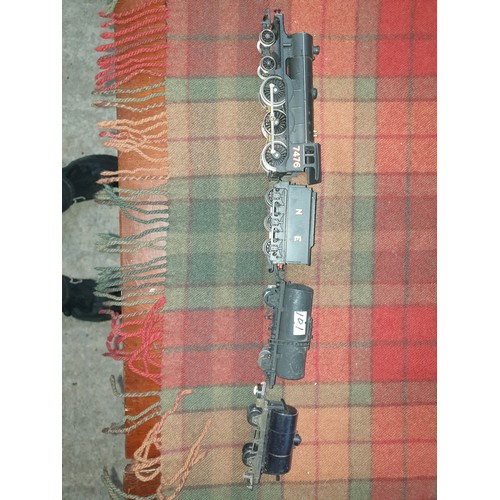 101 - Hornby Steam Engine With Coal Car And Rolling Stock