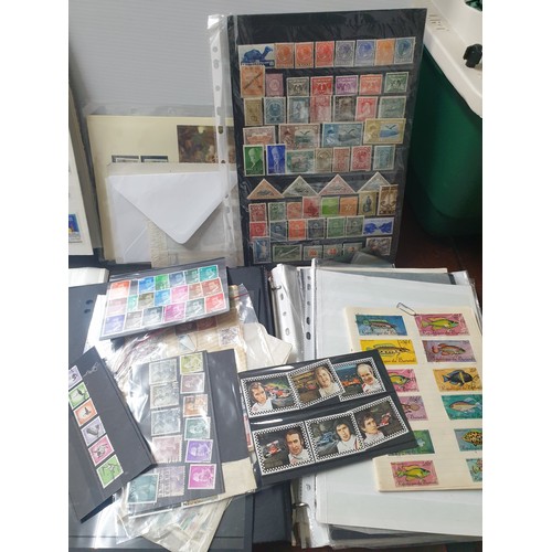 Large Collection British & Foreign Stamps etc