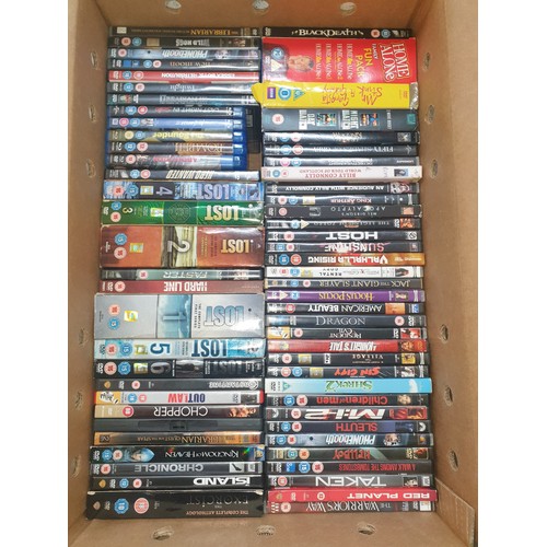 353 - Large Box Of DVD Films To Include Boxed Sets