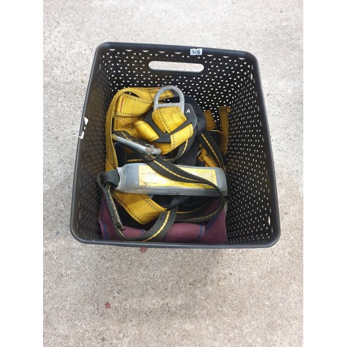 308 - Tray Of Riggers Safety Harnesses Etc