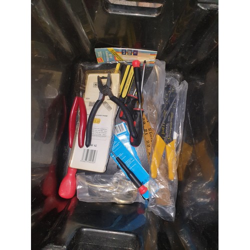 328 - Box Of Assorted New Tools Etc