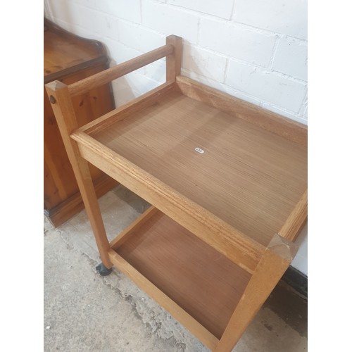 280 - Good Quality Hand Made Trolley/ Table Sturdy Enough For Tools Nice Enough For Tea.