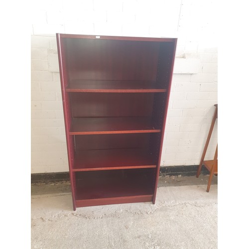 258 - Large 5 Shelf Bookcase.  151x79x33cm.