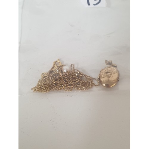13 - Selection of 9ct Scrap Gold. 2.13grams.
