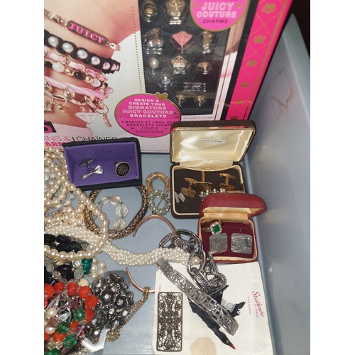 30 - Large Box Costume Jewellery etc