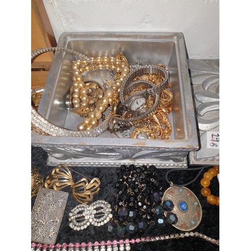 29B - 2 Boxes Assorted Costume Jewellery etc