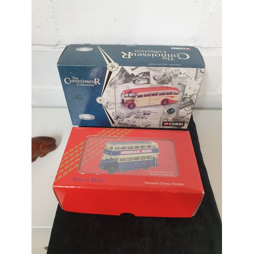 243A - 2 Boxed Collectors Buses  Corgi