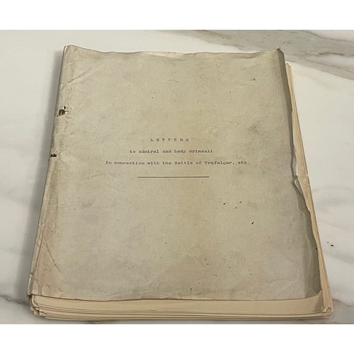 142 - From the Collection of Admiral Grindall, an Able Seaman aboard Captain Cook’s Resolution during his ... 