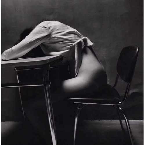 17 - Guy Bourdin (1920 - 2004)Nude Story in Dark Room (Asleep), 1971.Gelatin silver print.26.2 x 27 cm (1... 