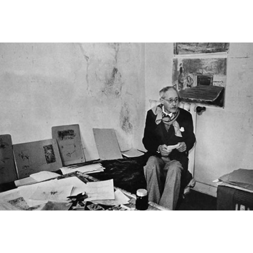 56 - Henri Cartier-Bresson (1908 - 2004)Bonnard in his Studio, Le Cannet, France 1944.Gelatin silver prin... 