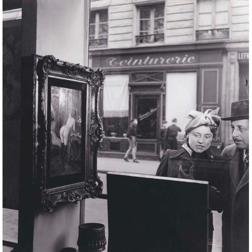 58 - Robert Doisneau (1912 - 1994)Un Regard Oblique, 1948.Gelatin silver print.17.7 x 17.5 cm (7 1/10 x 7... 