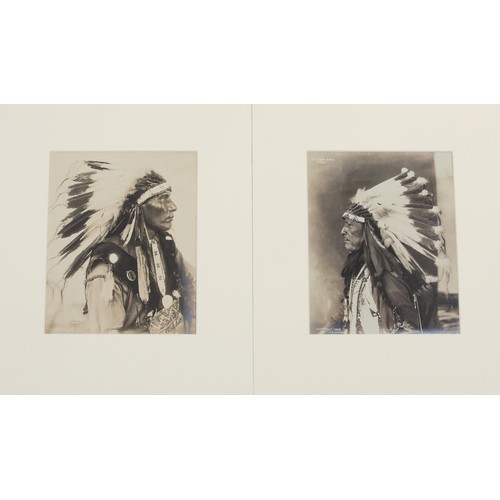 51 - Emile Otto Hoppé & J. A. JohnsonA Collection of Photographs of American Indian ChiefsAll mounted... 