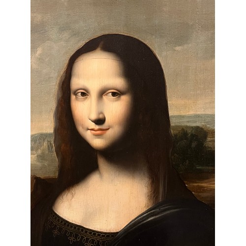 86 - After Leonardo da Vinci (1452 - 1519)The Mona LisaEarly 17th centuryOil on oak panelThis panel conta... 