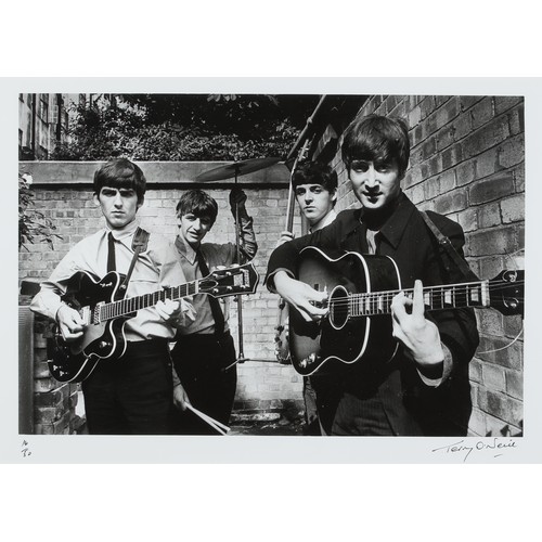 42 - Terry O'Neill (1938 - 2019)The Beatles During the Recording of ‘Please Please Me', in the Backyard o... 