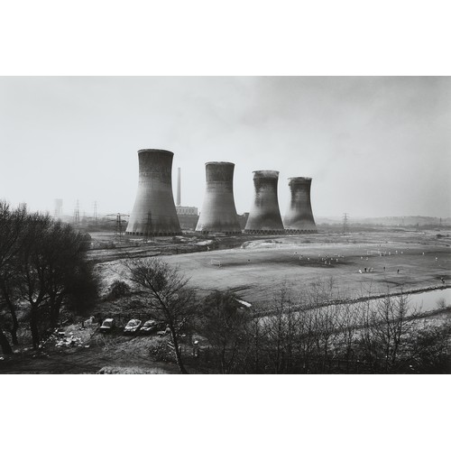 48 - John Davies (b. 1949), Agecroft Power Station, Salford 1983.Gelatin silver print, printed before Jul... 