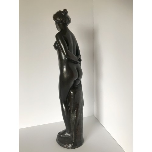 87 - Maillol, Aristide (1861 - 1944)Baigneuse debout, first version 'Statue femme debout le bras derrière... 